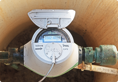 automatic water meter